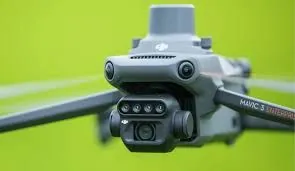 Close-up of the Mavic 3M multispectral sensor array