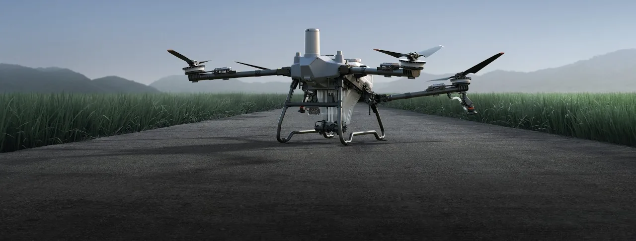 DJI Agras T55 in the field
