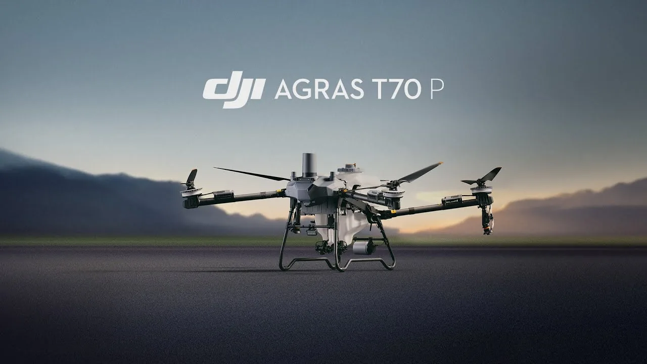 Video preview for DJI Agras T70P